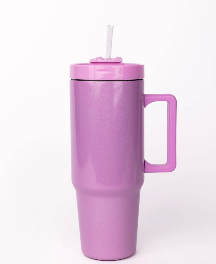 30 oz. To-Go Tumbler- Pearlized Purple