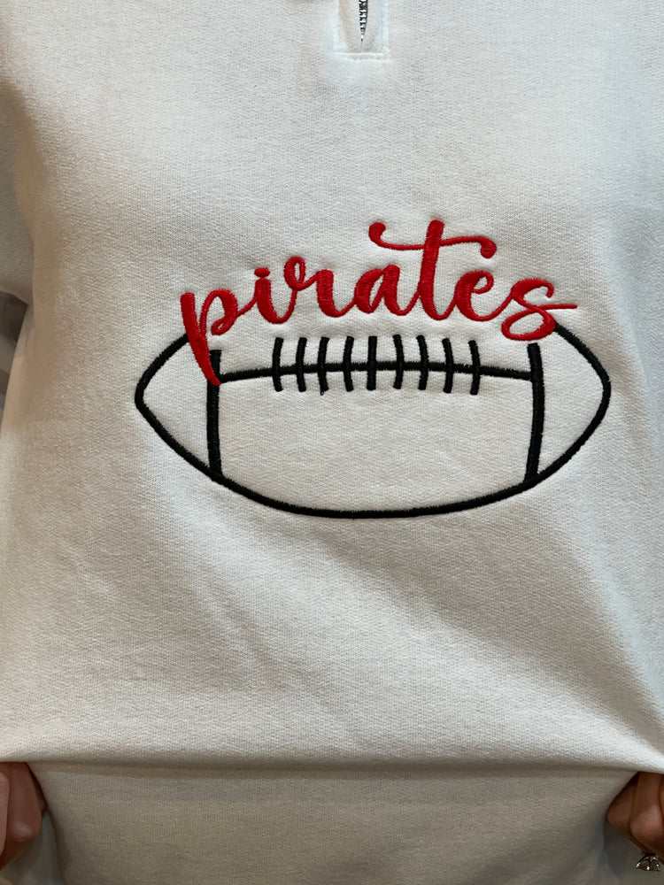 Pirates Football Quarter Zip