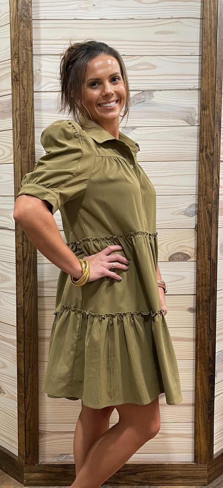 Martini Olive Dress