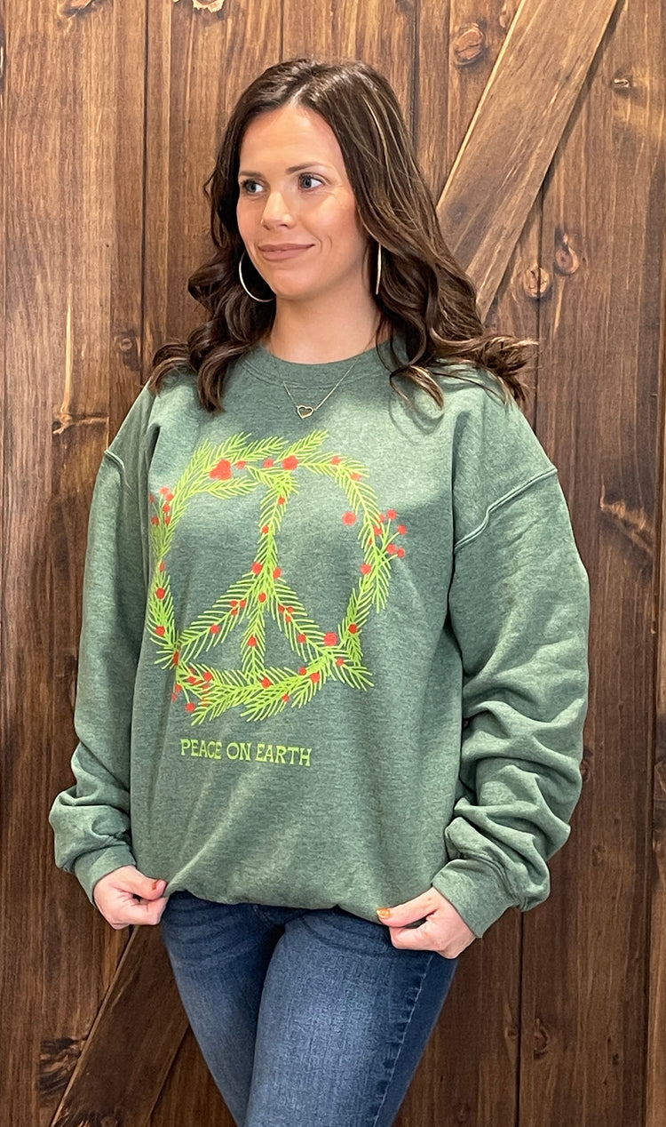 Peace on Earth Sweatshirt