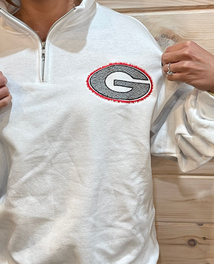 Georgia "G" Quarter Zip