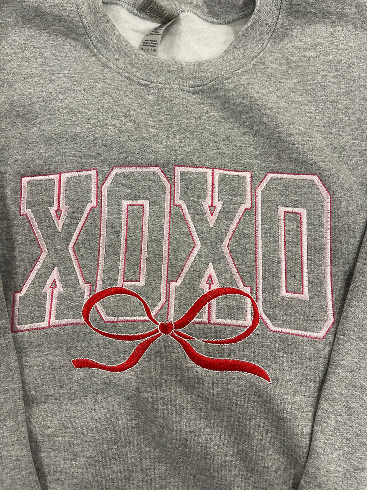 XOXO with Bow Sweatshirt