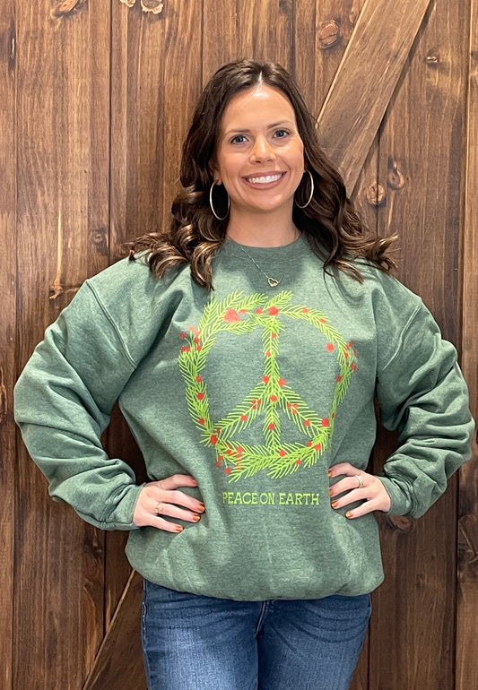 Peace on Earth Sweatshirt