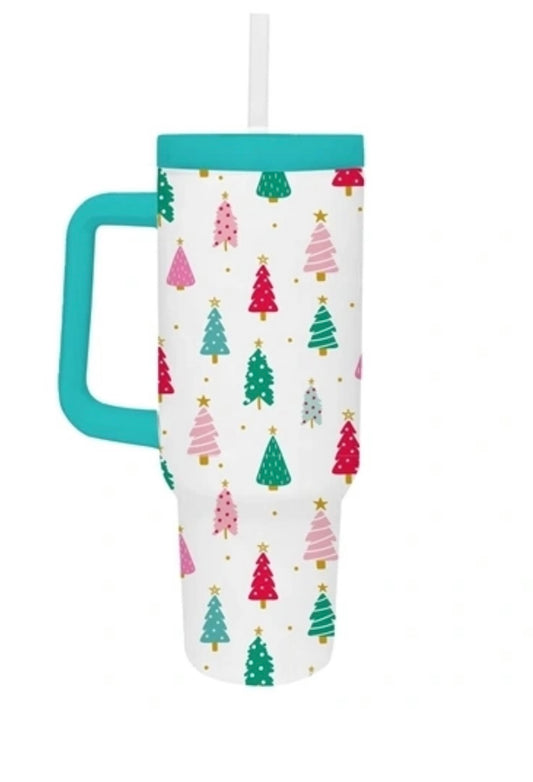 40oz. To-Go Tumbler- Frosted Forest