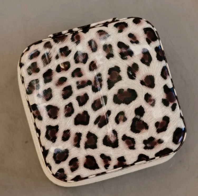 For Keeps Jewelry Box- Leopard