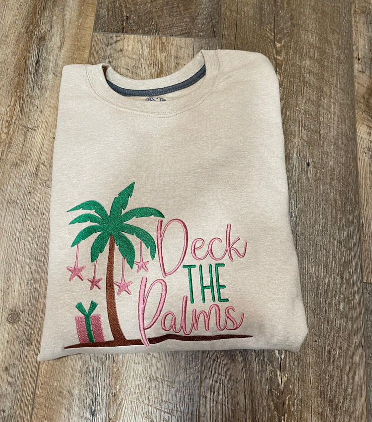 Deck the Palms Sweatshirt