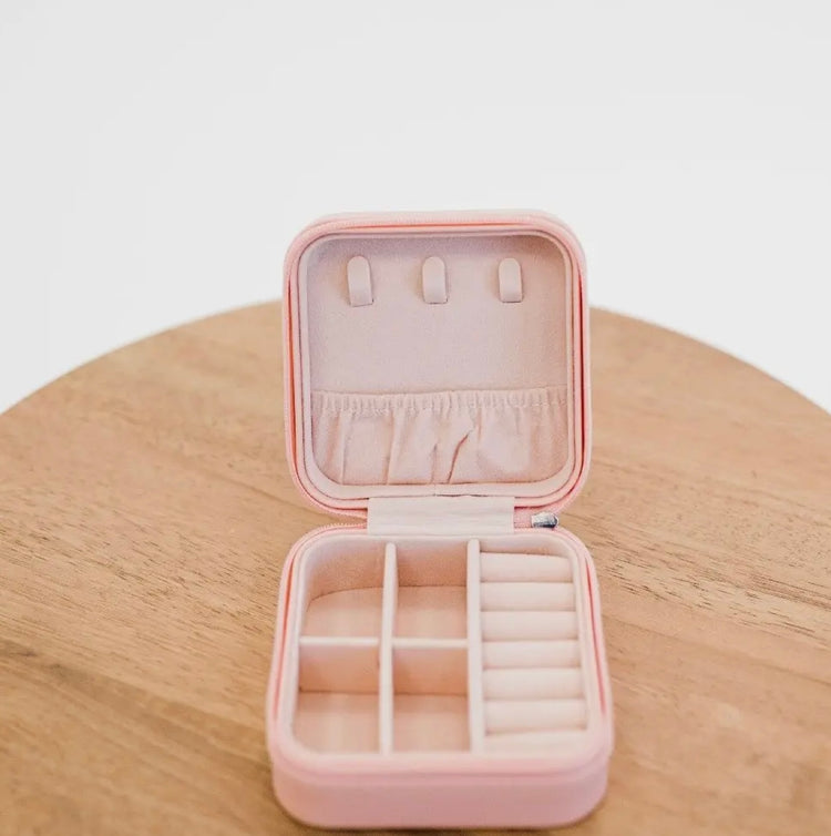 For Keeps Jewelry Box- Matte Blush