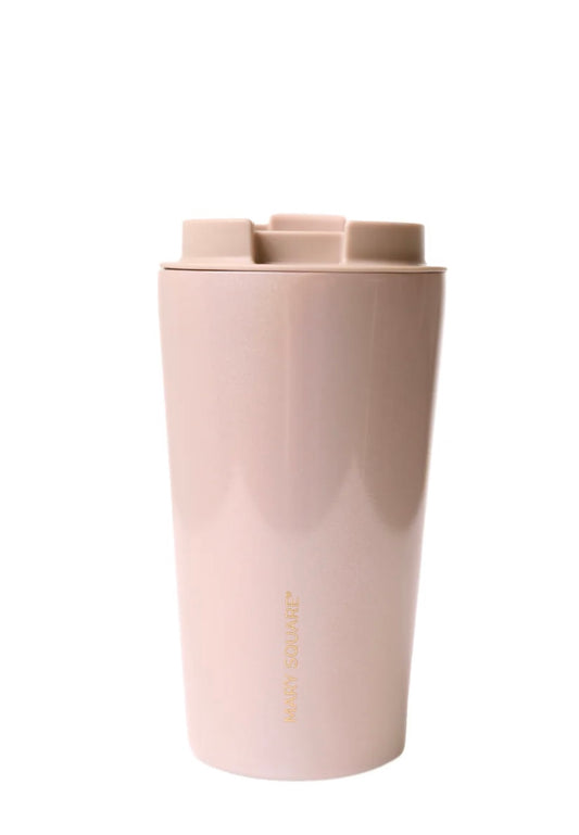 Stainless To-Go Coffee Tumbler- Pearlized Champagne