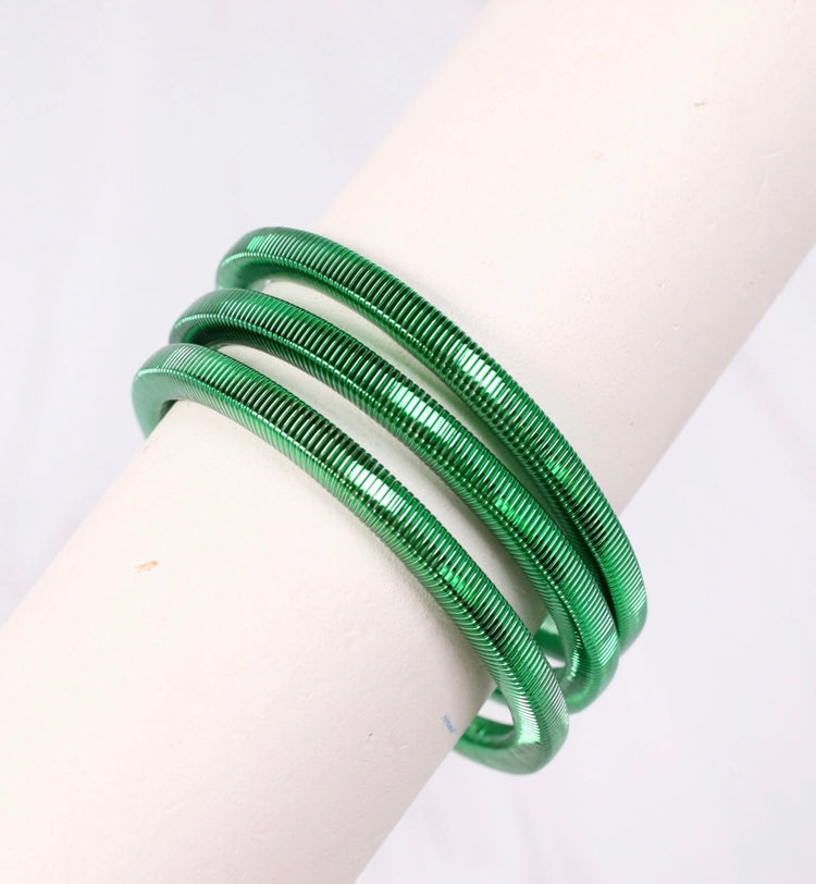 Green Bracelet Set