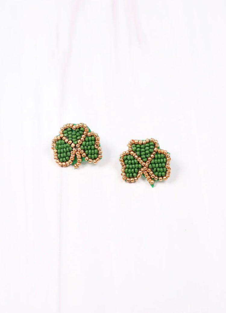 Pinch Me Not Shamrock Earrings