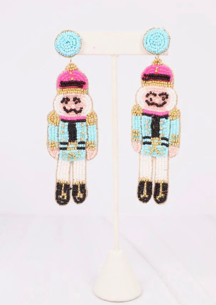 Nutcracker Suite Earrings- Pink Multi