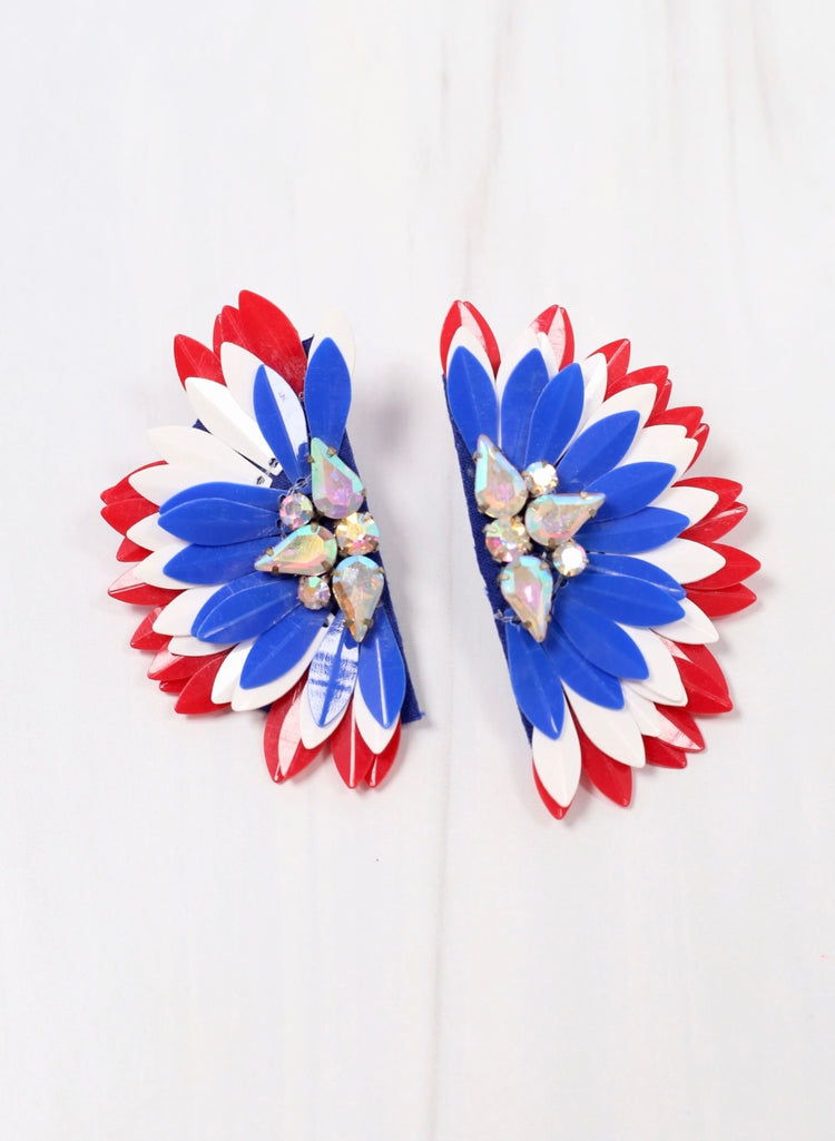 Firework Fan Earrings