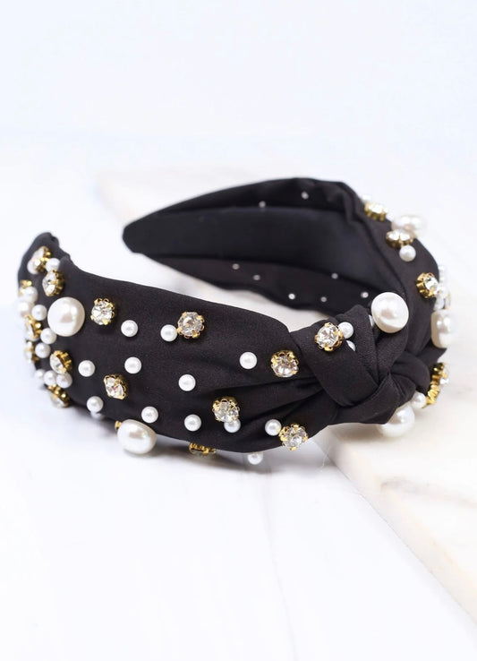 The Glam Headband- Black