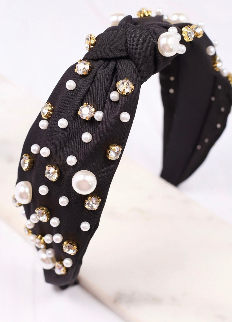 The Glam Headband- Black