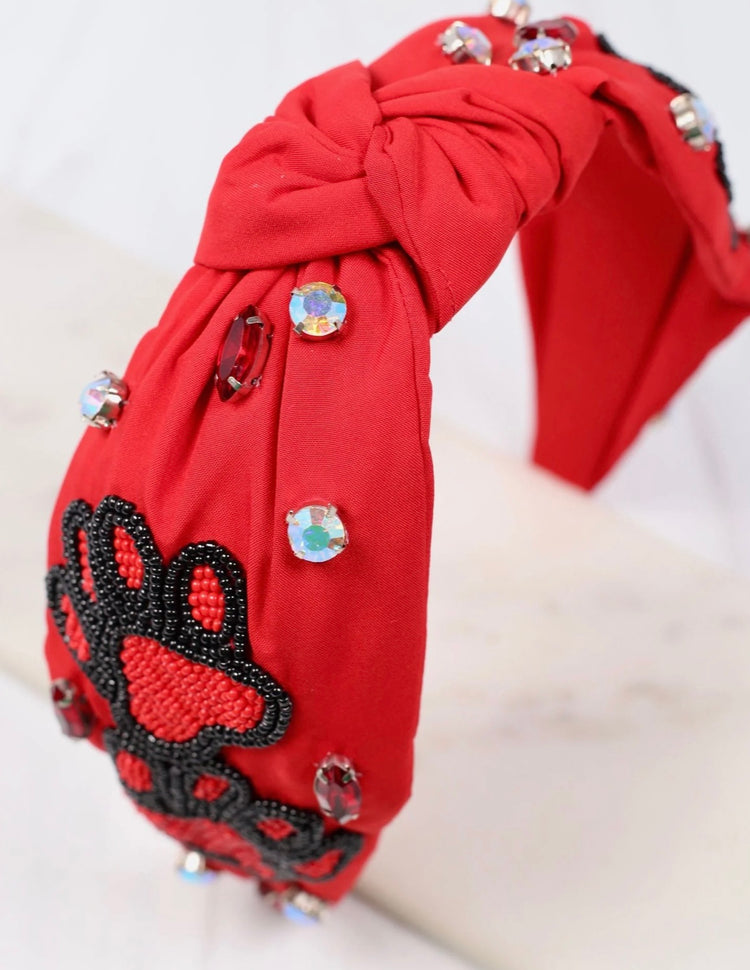 Paw Print Headband