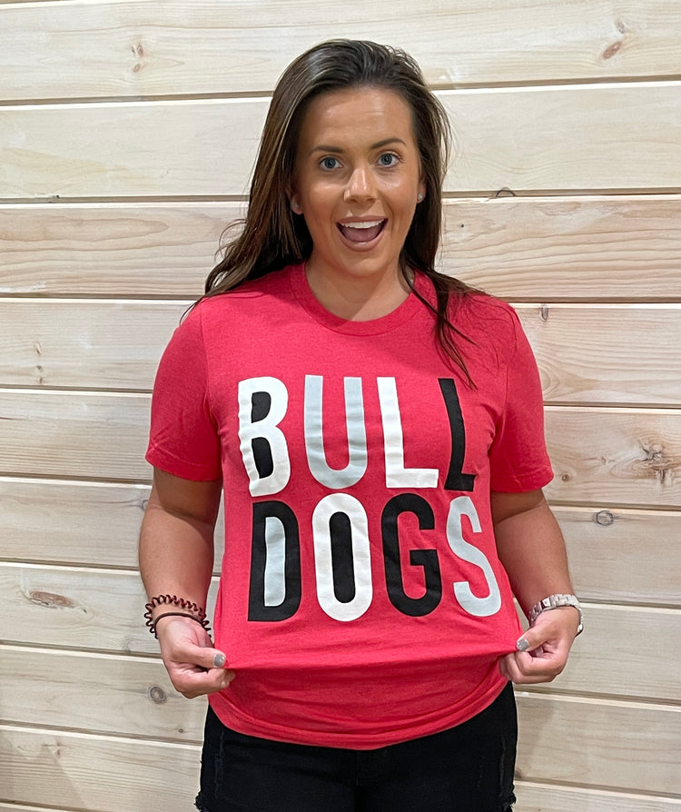 Bulldogs Color Block Tee