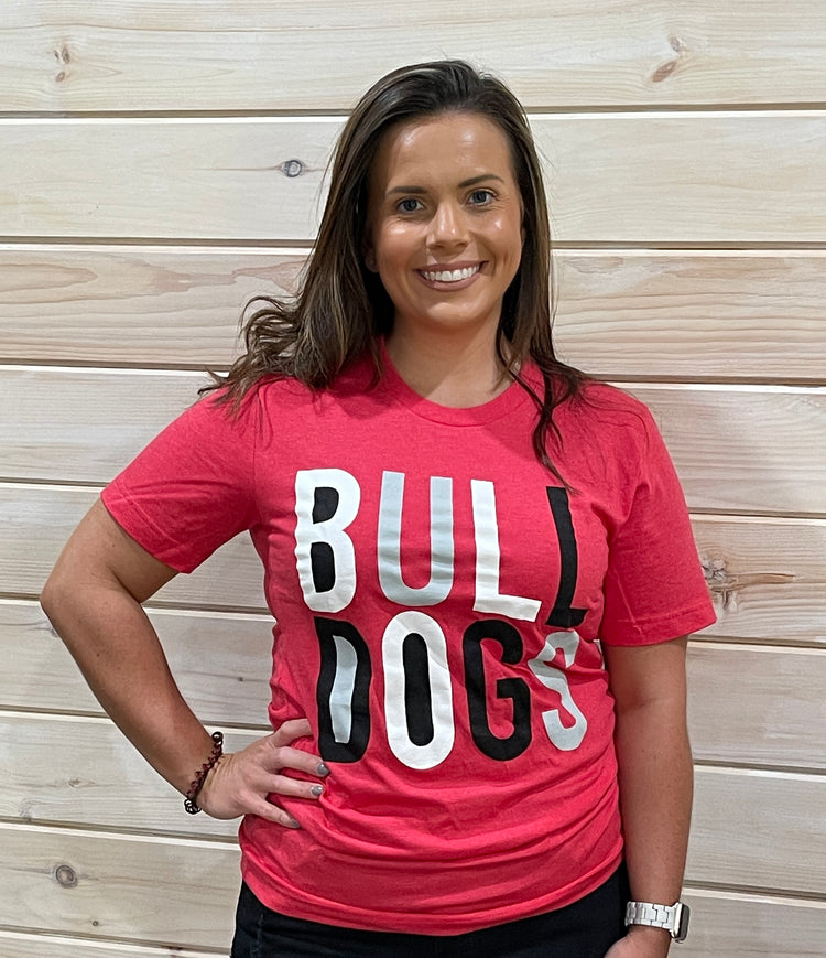 Bulldogs Color Block Tee