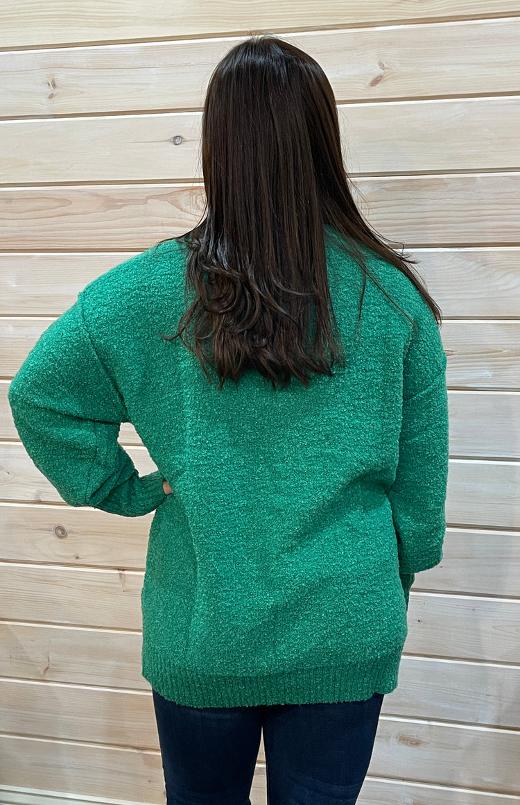 Happy Days Sweater- Green