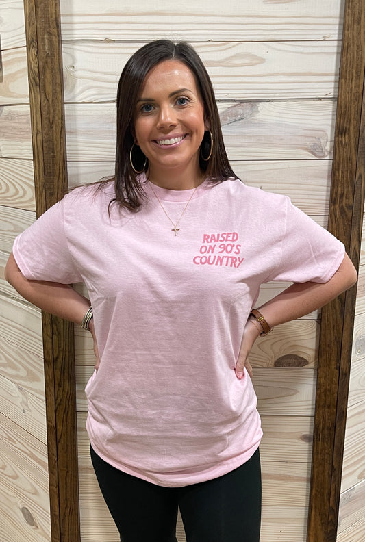 Raised on 90's Country Graphic Tee