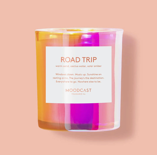 Iridescent 8oz Coconut Wax Candle- Road Trip