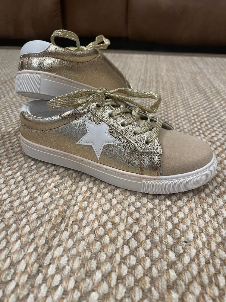 Outwoods- Gold Combo Sneaker