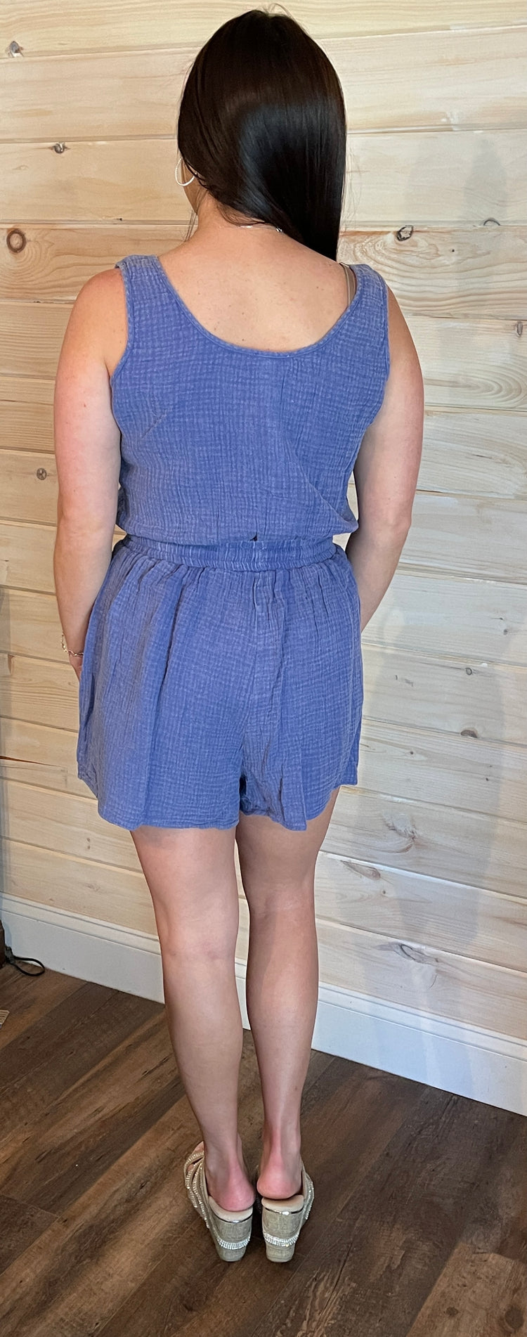 Indigo Romper