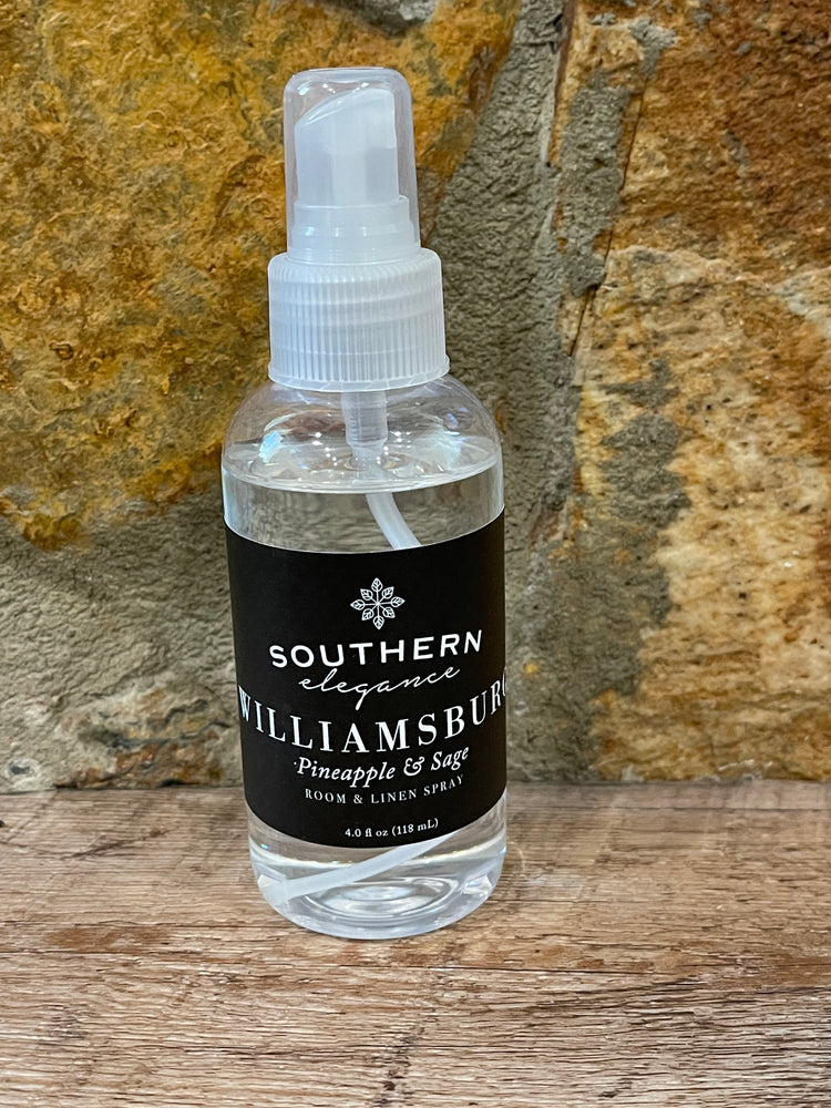 Room & Linen Spray: Williamsburg- Pineapple & Sage