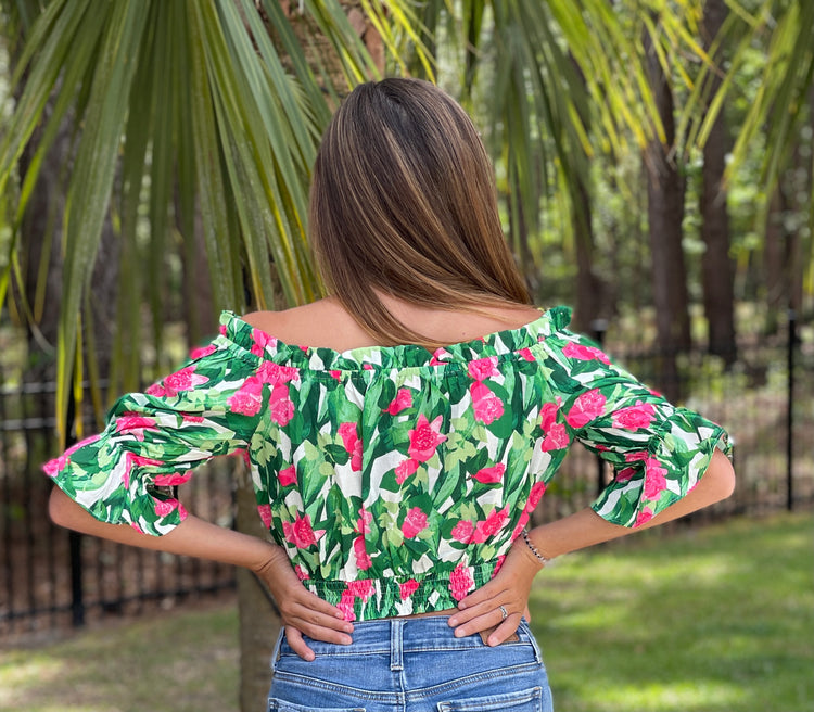 Aloha Cropped Top