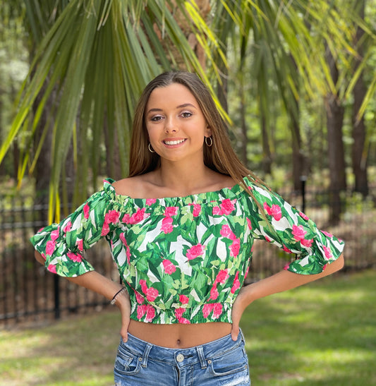 Aloha Cropped Top