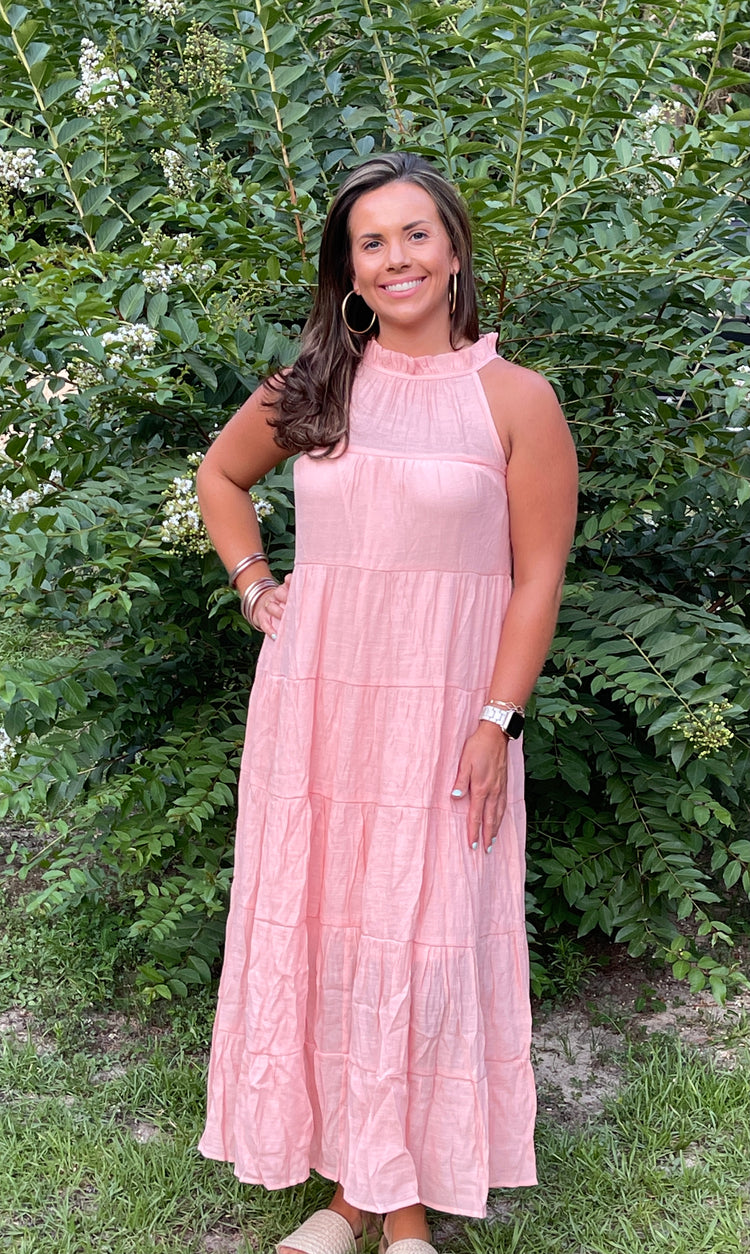 Just Peachy Maxi Dress