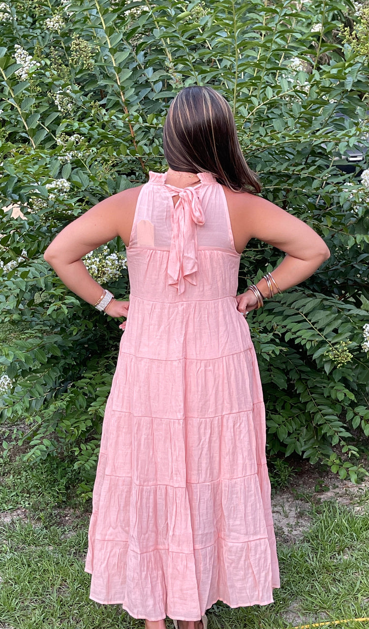 Just Peachy Maxi Dress